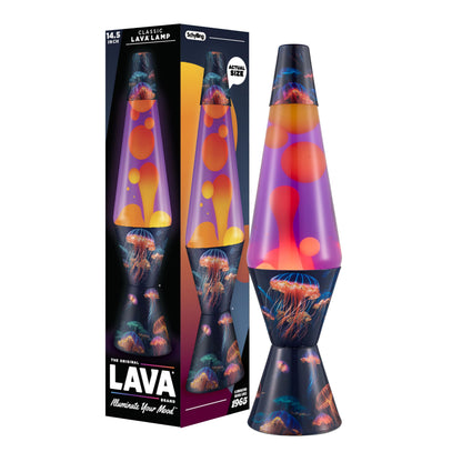 The Original Lava® Lamp - 14.5" Aurora Borealis – Classic Liquid Motion Lamp - Purple Wax and Blue Liquid - Item #2047 (Amazon Exclusive)