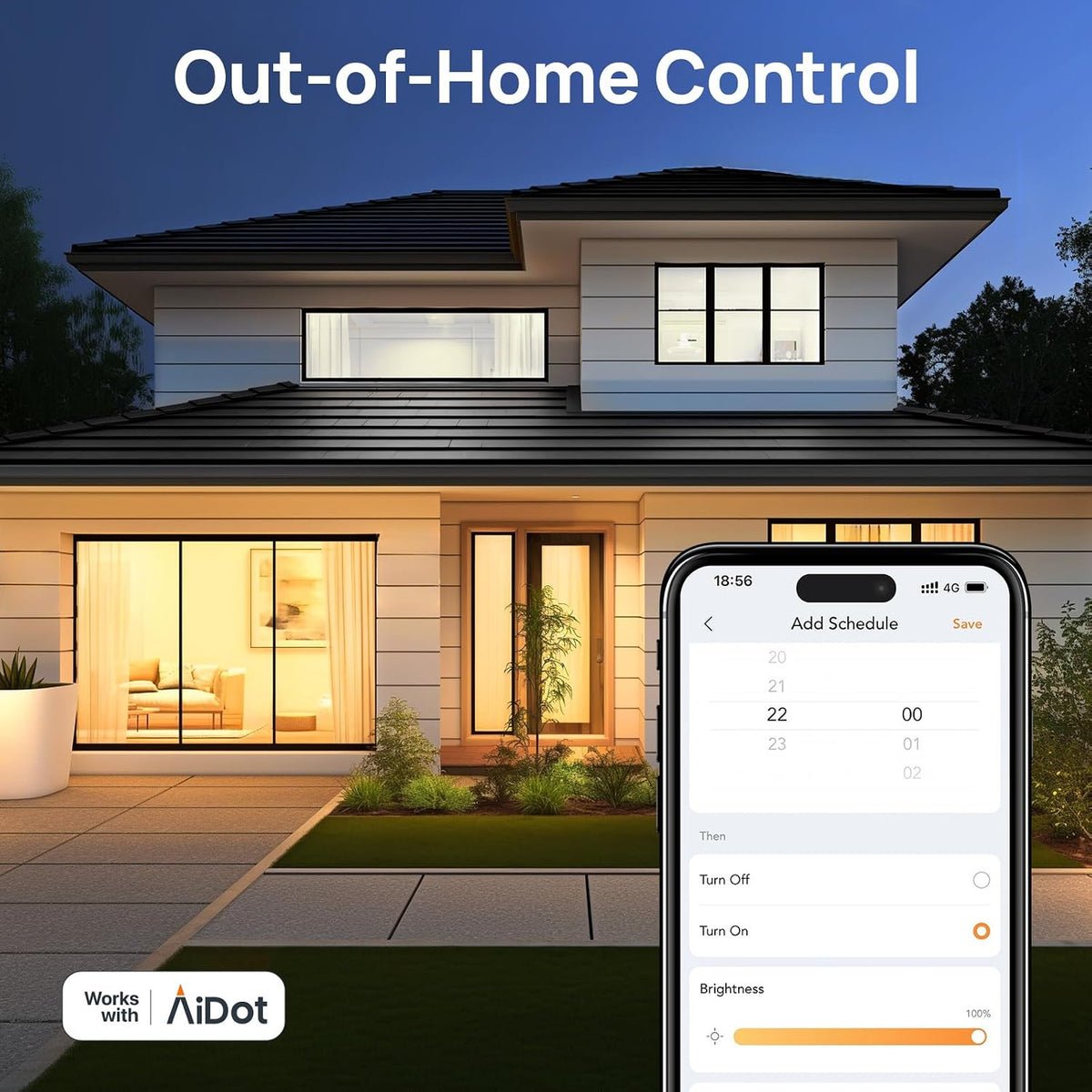 Linkind Smart Light Bulbs, Compatible with Alexa, Google Home, AiDot