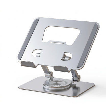 Adjustable Aluminum Desk Stand – 360° Tilt Phone & Notebook Holder | VectraKeys