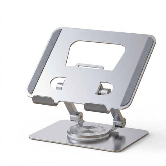 Adjustable Aluminum Desk Stand – 360° Tilt Phone & Notebook Holder | VectraKeys