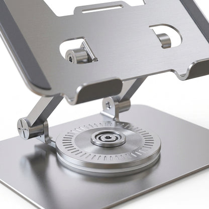 Adjustable Aluminum Desk Stand – 360° Tilt Phone & Notebook Holder | VectraKeys